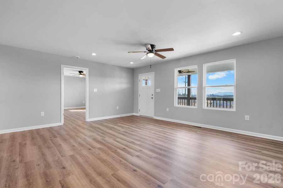 Spacious, unfurnished interior of a new home in , Morganton (Image 28).