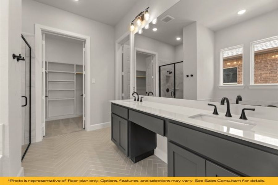 Representative furnished interior of a home built from the The Rio by Stonefield Homes in The Highlands, Rockwall (Image 15).