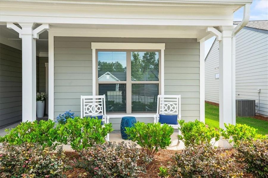 Exterior details and patio area of a home in , Hoschton (Image 26). Exterior details and patio area of a home in , Hoschton (Image 26).