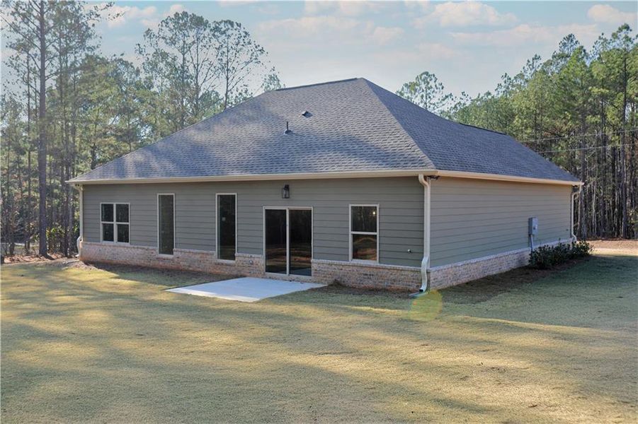 Exterior details and patio area of a home in , Covington (Image 4).