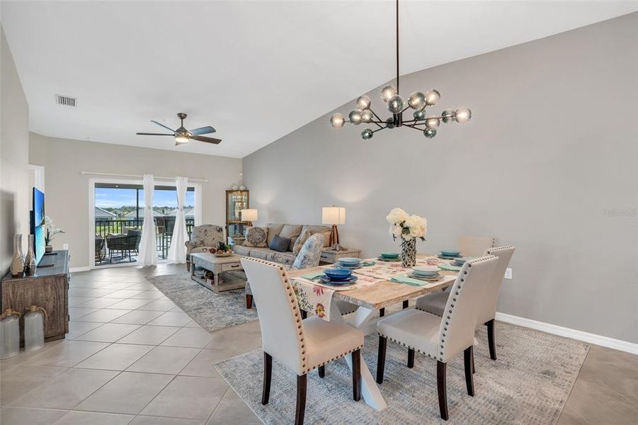 Furnished interior view inside a new home in , Punta Gorda (Image 13).