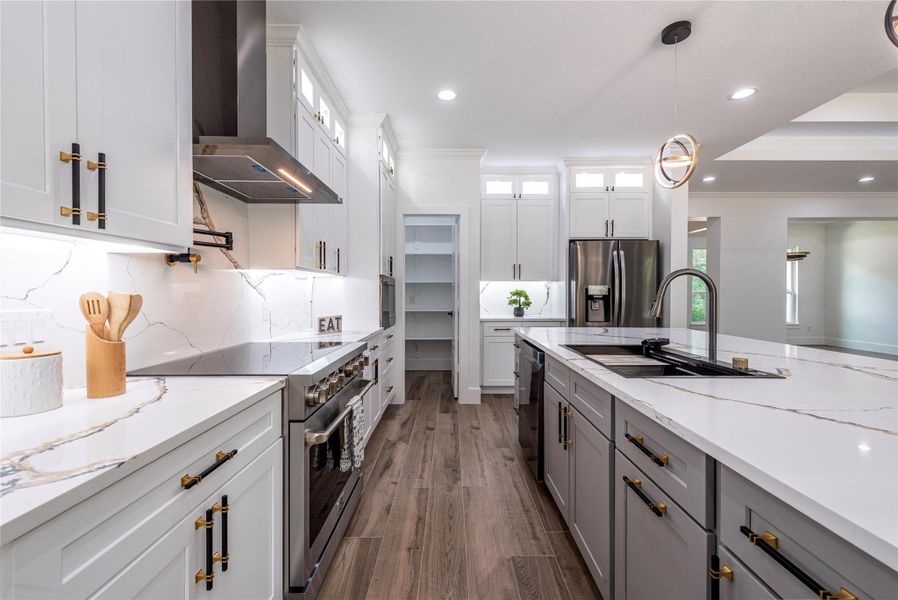 Furnished interior view inside a new home in , Dayton (Image 7).