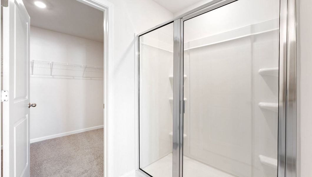 Representative furnished interior of a home built from the PENWELL by D.R. Horton in Waverly Station, Greenwood (Image 8).