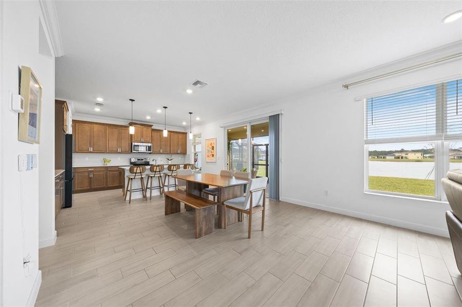 Furnished interior view inside a new home in , Palm Bay (Image 14). Furnished interior view inside a new home in , Palm Bay (Image 14).