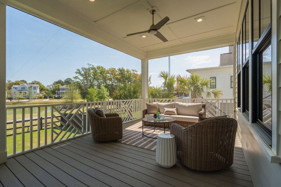 Exterior details and patio area of a home in , Mount Pleasant (Image 32).