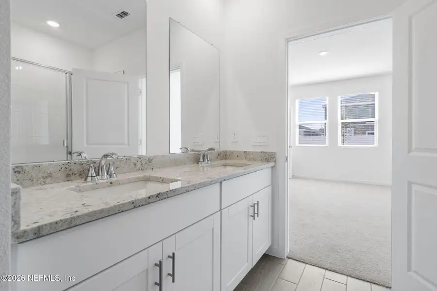 Furnished interior view inside a new home in Cypress Meadows - Classic Series, Jacksonville (Image 8). Furnished interior view inside a new home in Cypress Meadows - Classic Series, Jacksonville (Image 8).