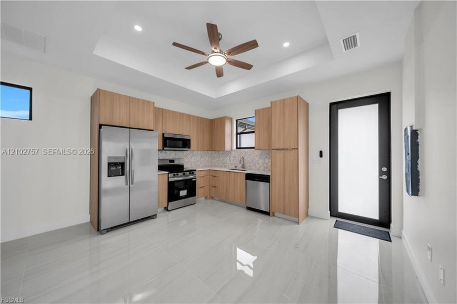 Furnished interior view inside a new home in , Lehigh Acres (Image 10).