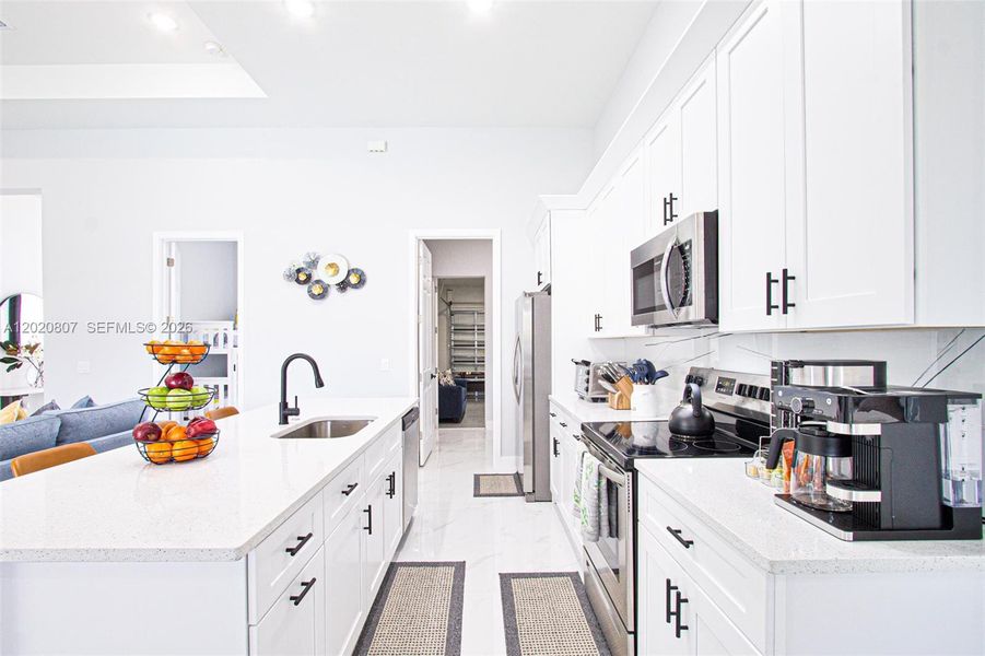 Furnished interior view inside a new home in , Cape Coral (Image 31).
