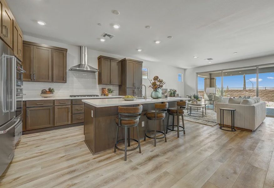 Ridgecrest Flourish Homesite 79 Kitchen & Great Room - 2 of 12
