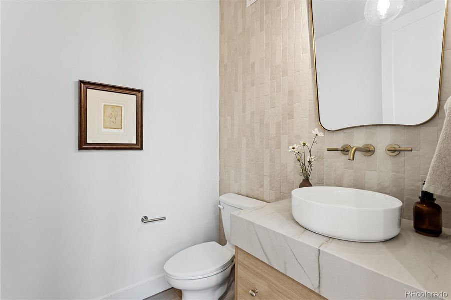 Furnished interior view inside a new home in , Denver (Image 18).