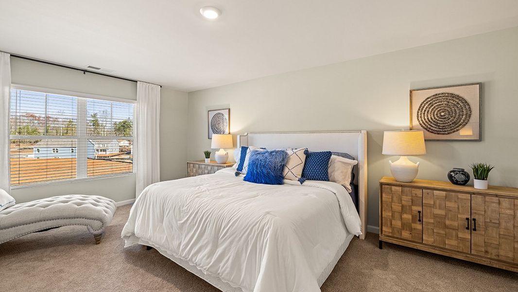 Furnished interior view inside a new home in Thompson Ridge, Dallas (Image 46).