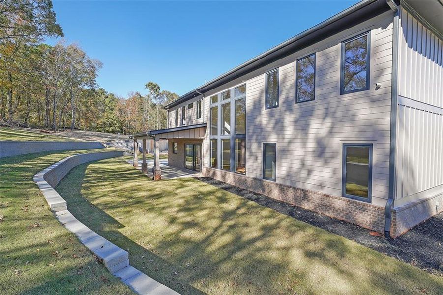 Exterior details and patio area of a home in , Auburn (Image 4). Exterior details and patio area of a home in , Auburn (Image 4).