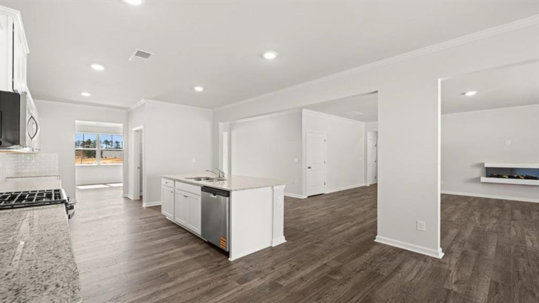 Furnished interior view inside a new home in Thompson Ridge, Dallas (Image 7).