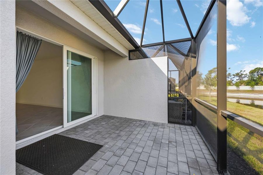 Exterior details and patio area of a home in , Englewood (Image 21).