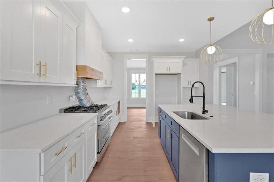 Furnished interior view inside a new home in , Rydal (Image 9).