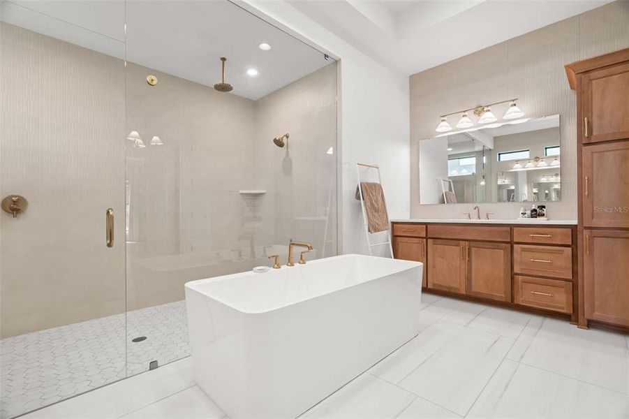 Furnished interior view inside a new home in , Brooksville (Image 40).