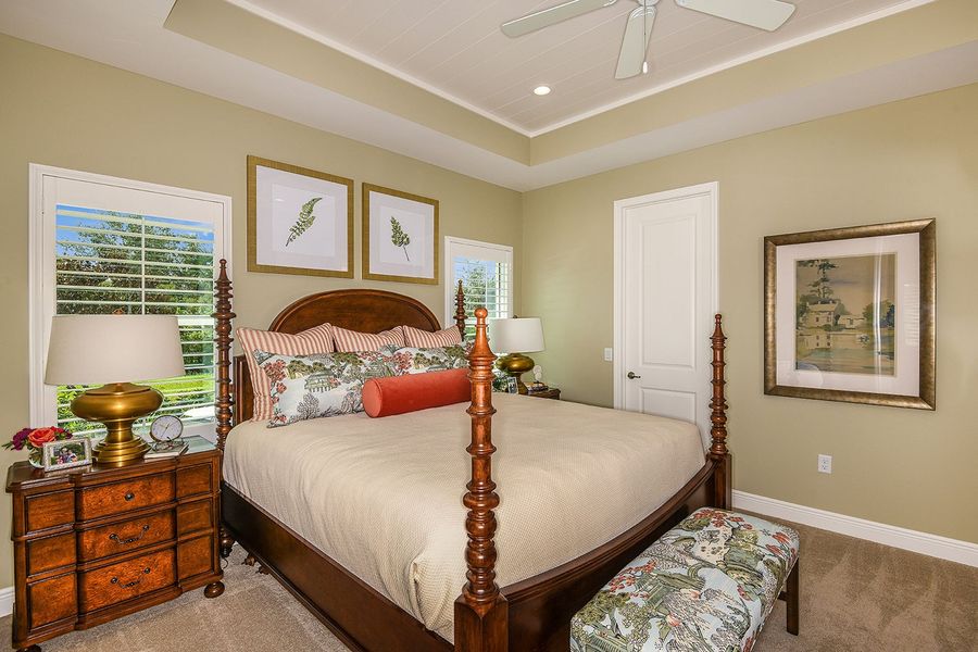 Representative furnished interior of a home built from the Fresh Spring by Neal Communities in Verandah, Fort Myers (Image 9).