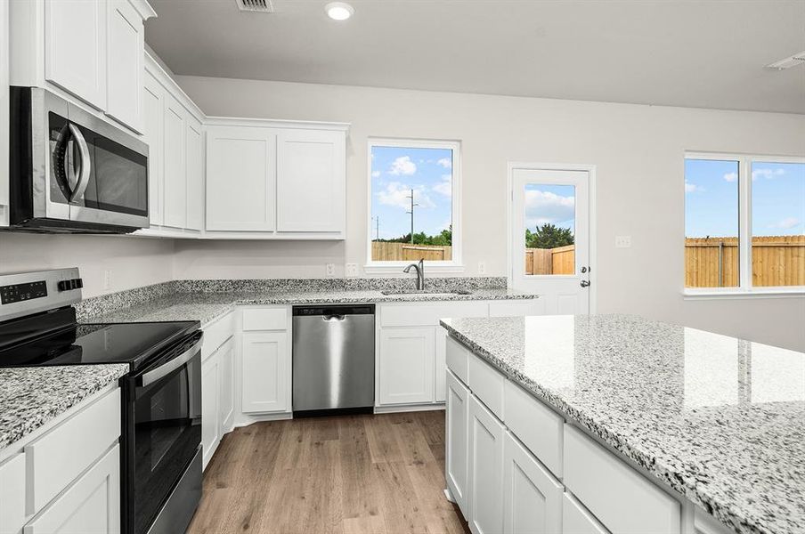 Furnished interior view inside a new home in Delano Estates, Greenville (Image 3).