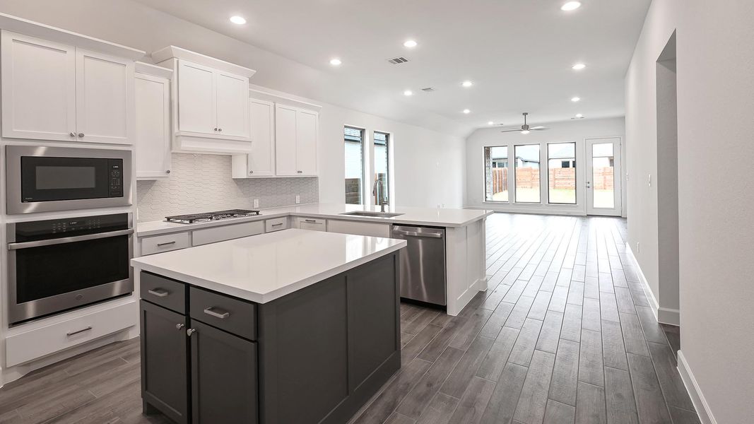 Furnished interior view inside a new home in Juniper Springs, Lockhart (Image 8).