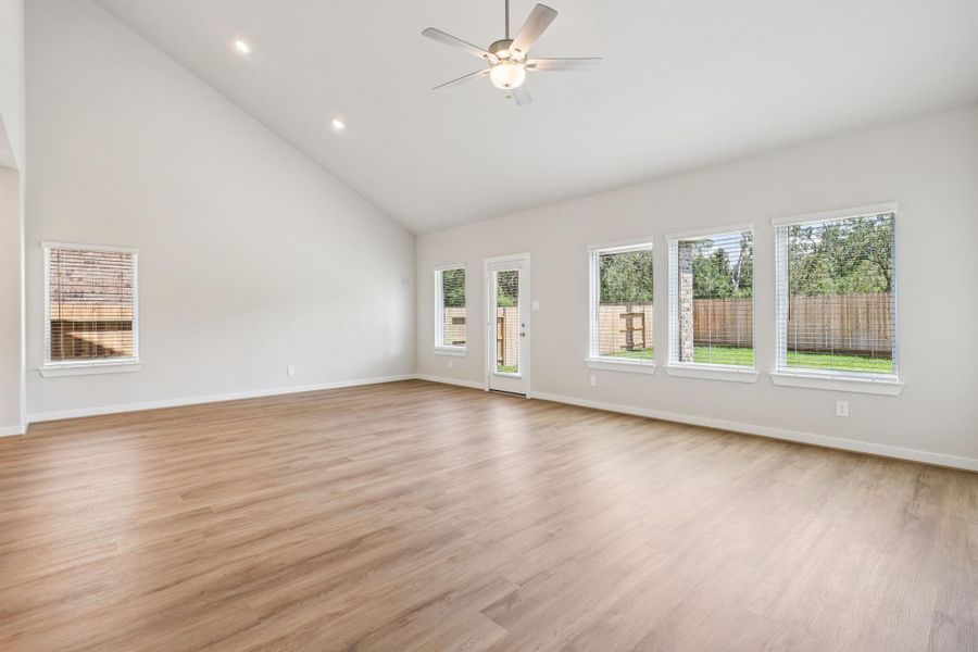 Spacious, unfurnished interior of a new home in Pine Lake Cove - Classic Series, Montgomery (Image 25).