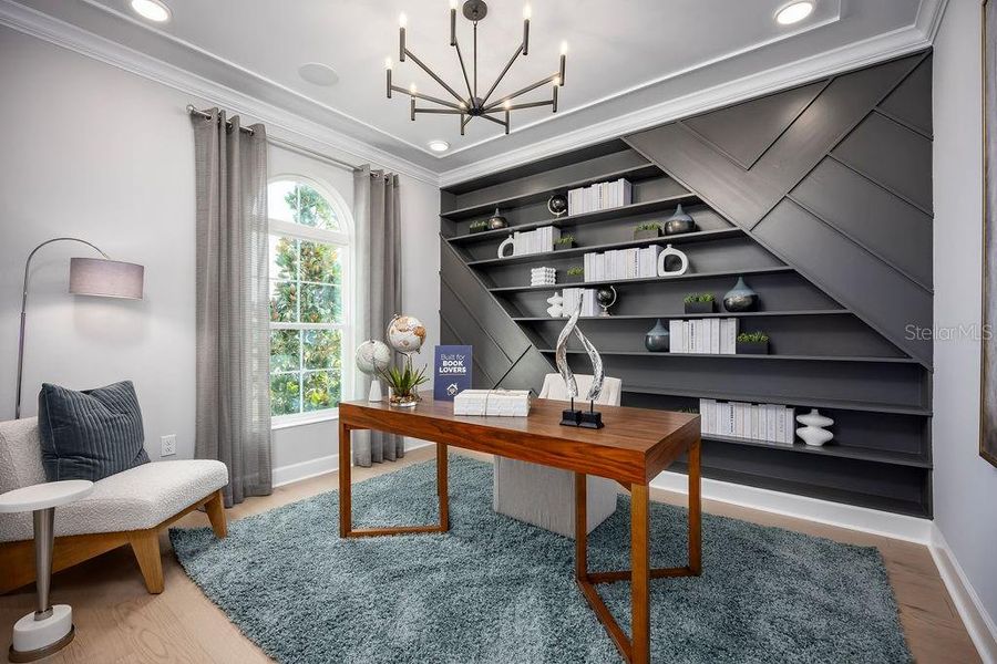 Furnished interior view inside a new home in Wolf Lake Ranch, Apopka (Image 8).