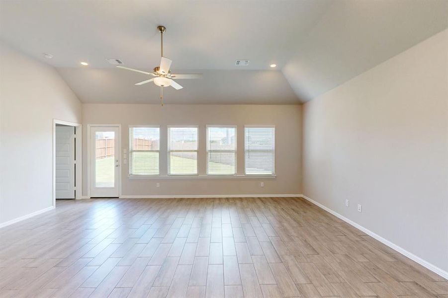 Spacious, unfurnished interior of a new home in Kings Way, Denton (Image 17). Spacious, unfurnished interior of a new home in Kings Way, Denton (Image 17).
