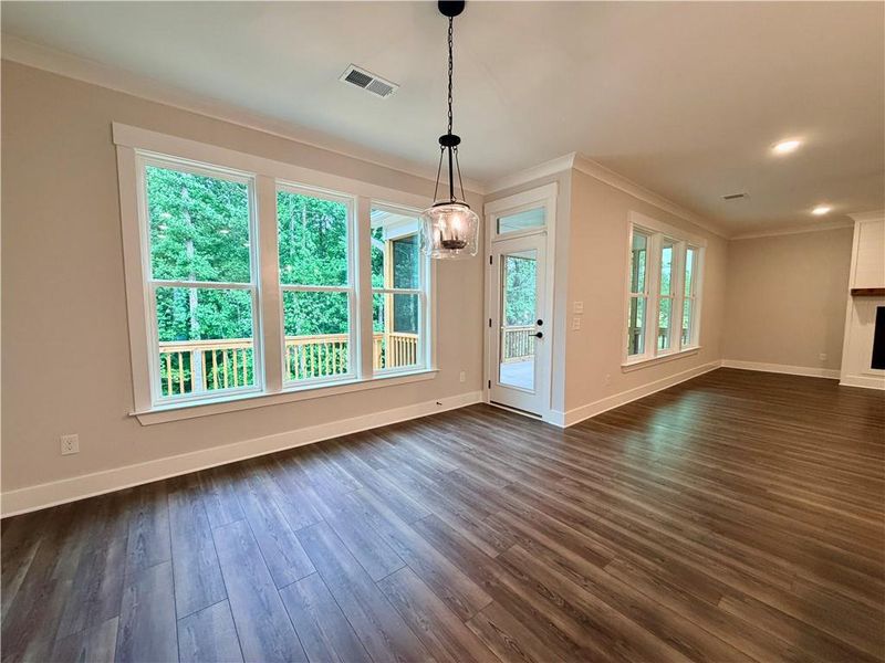 Spacious, unfurnished interior of a new home in Arbor West, Dawsonville (Image 20). Spacious, unfurnished interior of a new home in Arbor West, Dawsonville (Image 20).