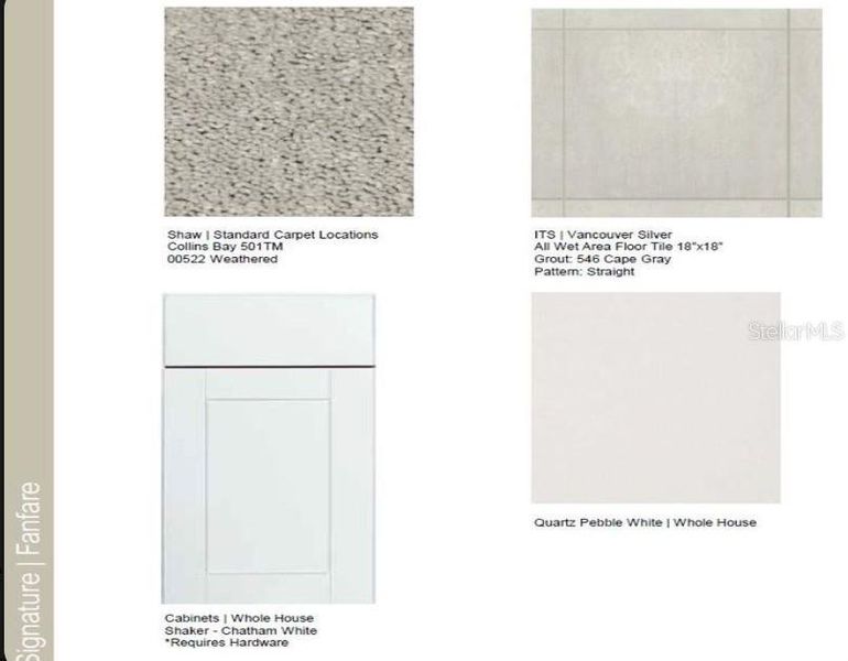 Sample of building materials used in homes in Scenic Terrace, Lake Hamilton (Image 18). Sample of building materials used in homes in Scenic Terrace, Lake Hamilton (Image 18).