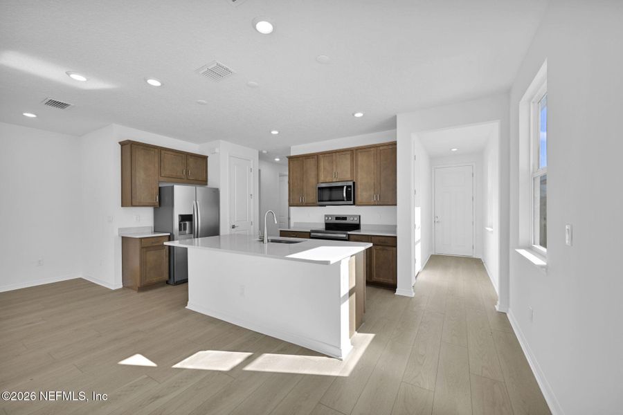 Furnished interior view inside a new home in Murray Farms, Middleburg (Image 8). Furnished interior view inside a new home in Murray Farms, Middleburg (Image 8).