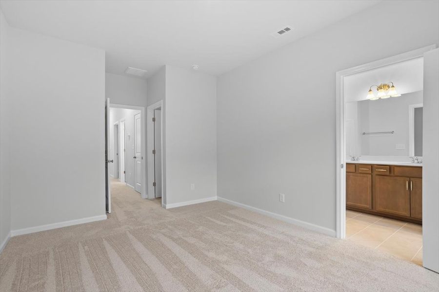 Spacious, unfurnished interior of a new home in Renaissance at White Oak, Garner (Image 21).