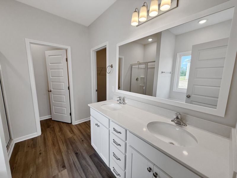Furnished interior view inside a new home in The Village at Sassafras, Allenhurst (Image 8). Furnished interior view inside a new home in The Village at Sassafras, Allenhurst (Image 8).