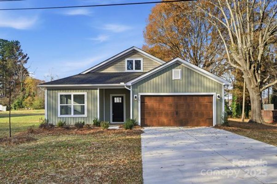 Front exterior of a new home in , Cherryville, NC, highlighting curb appeal (Image 2).