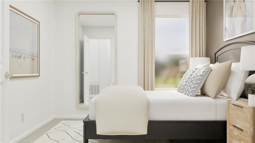 Furnished interior view inside a new home in , Kissimmee (Image 20).