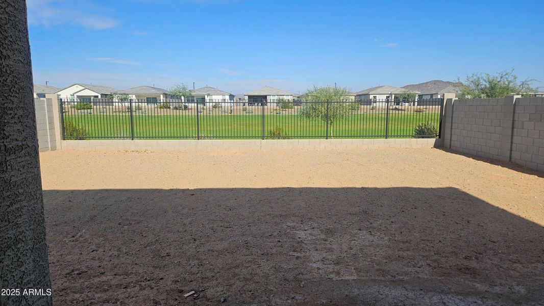 Mason Ranch II Lot 226 Backyard