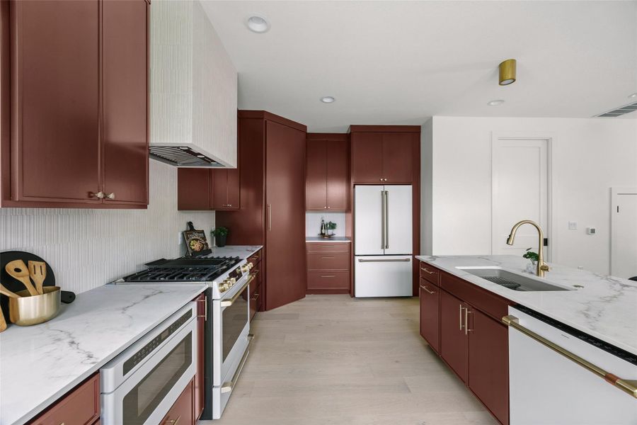 Furnished interior view inside a new home in , Austin (Image 17).