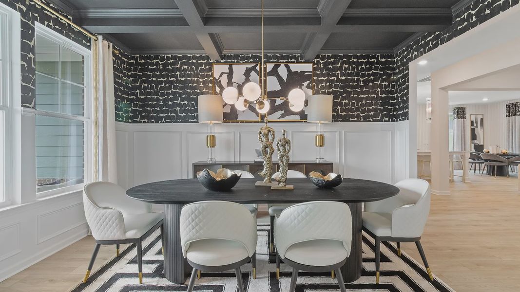 Furnished interior view inside a new home in Copperfield, Locust Grove (Image 9).