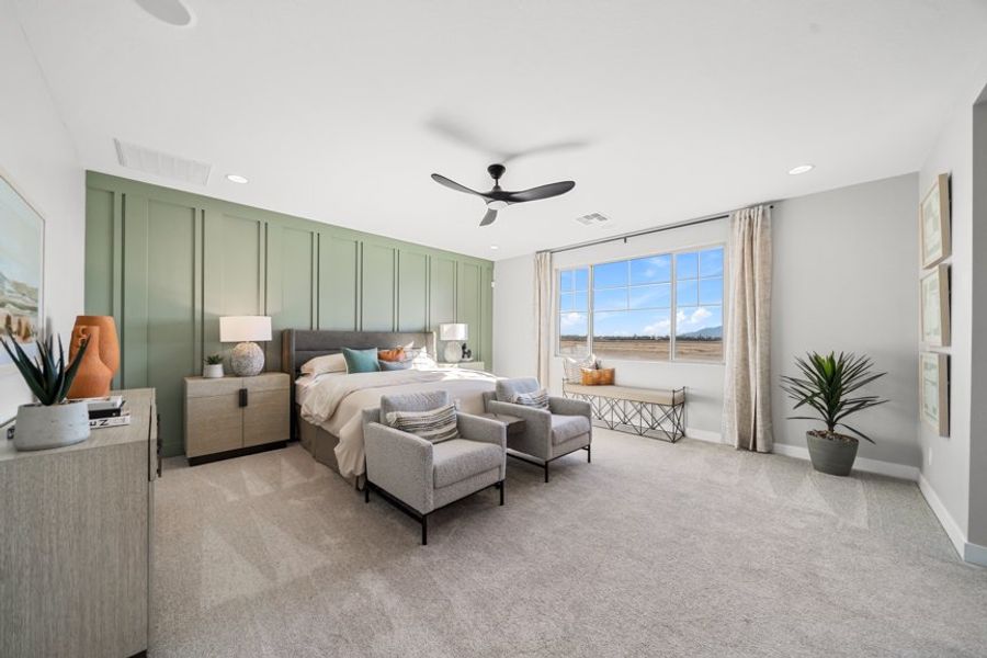 Furnished interior view inside a new home in Parkside, Avondale (Image 16).