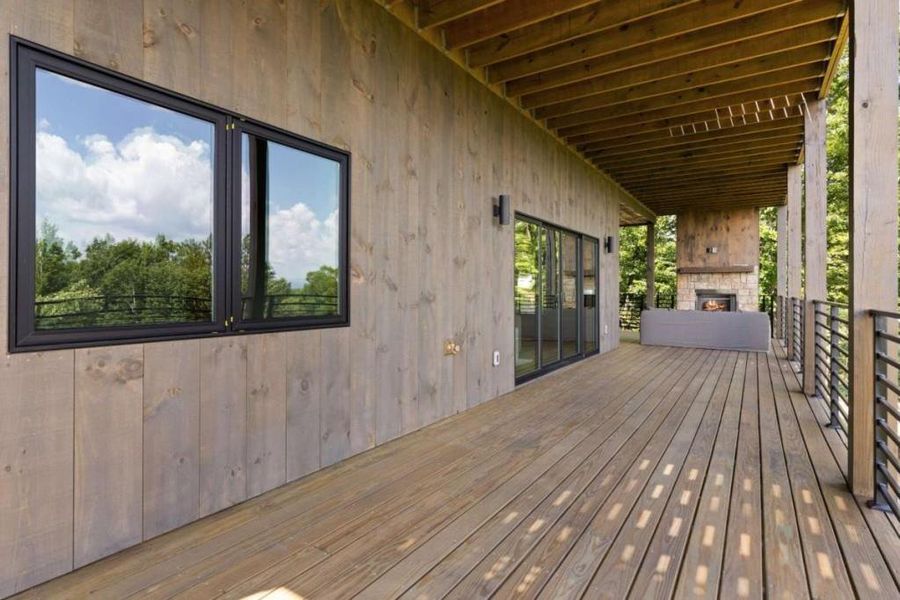 Exterior details and patio area of a home in , Morganton (Image 34). Exterior details and patio area of a home in , Morganton (Image 34).