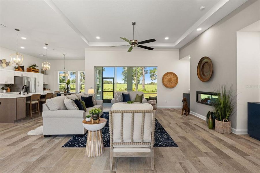 Furnished interior view inside a new home in , Lecanto (Image 10).