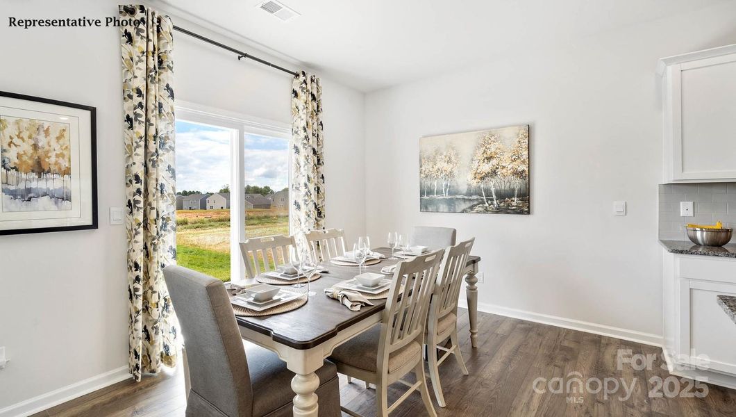 Furnished interior view inside a new home in Sonoma Hills, Charlotte (Image 9).