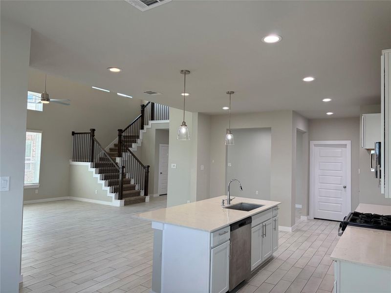 Furnished interior view inside a new home in Morton Creek Ranch, Katy (Image 12).