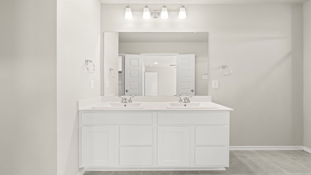 Furnished interior view inside a new home in Heartland Townhomes, Heartland (Image 7).