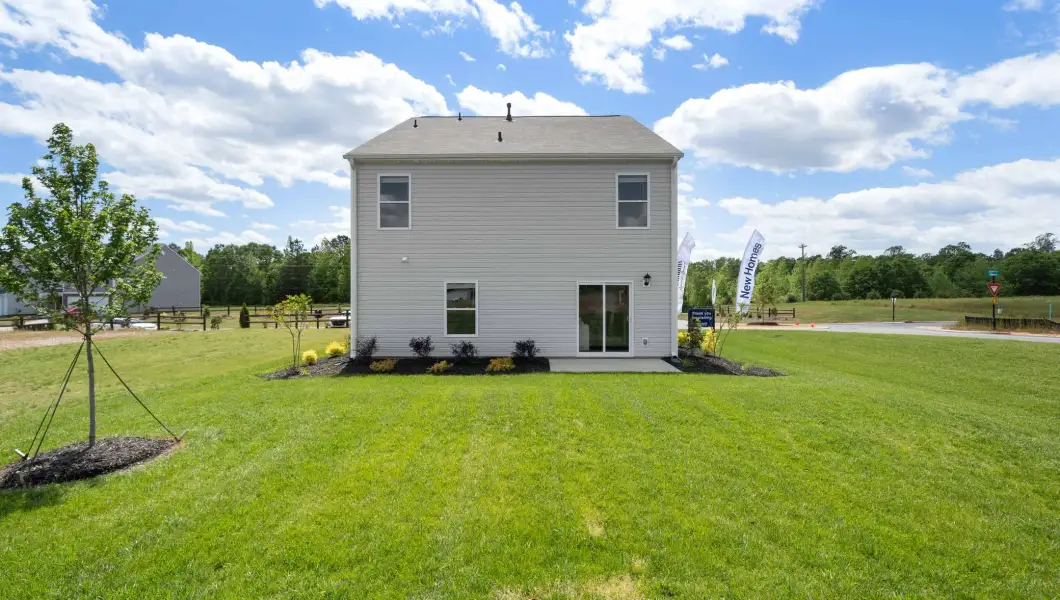 Exterior details and patio area of a home in Rocky River Ridge, Anderson (Image 23).