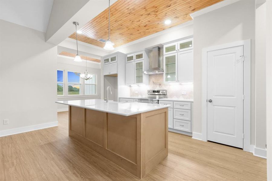 Furnished interior view inside a new home in , Greenville (Image 11).