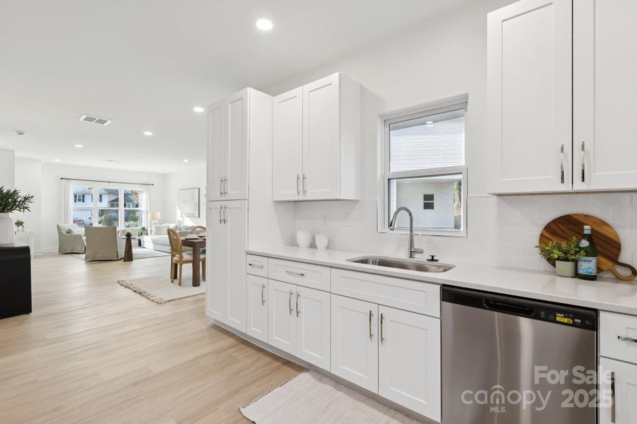 Furnished interior view inside a new home in , Charlotte (Image 15).