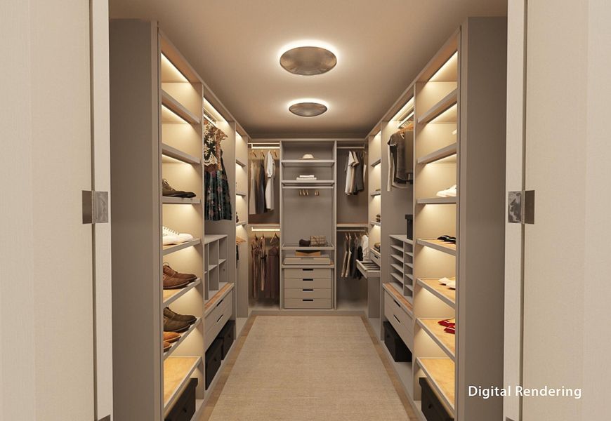 Primary Closet Rendering