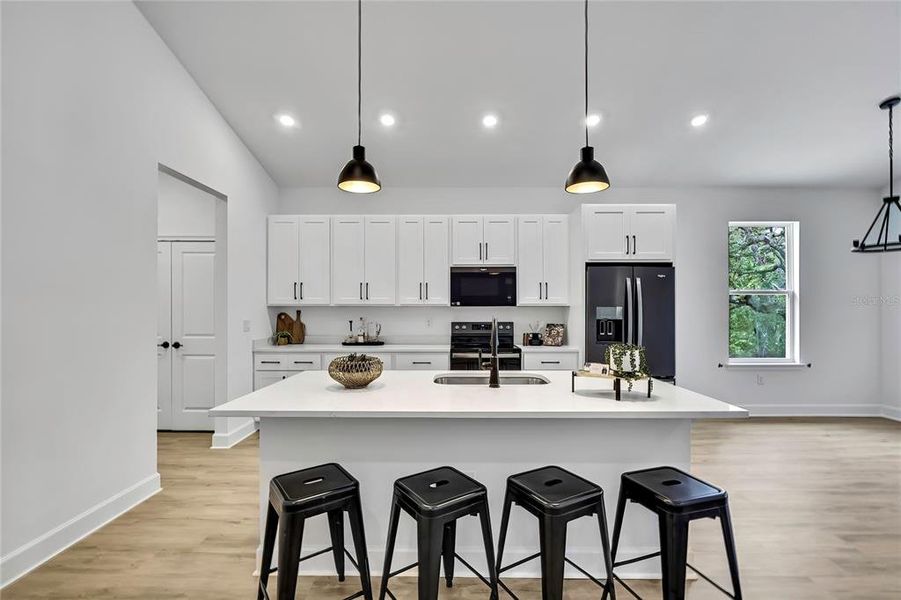 Furnished interior view inside a new home in , Brooksville (Image 3).