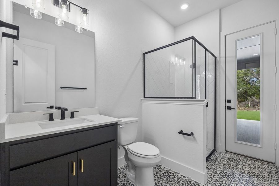 Representative furnished interior of a home built from the The Cedarcrest by Lillian Custom Homes in The Arbors Midlothian, Midlothian (Image 13).