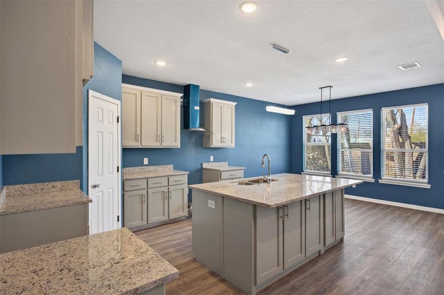 Furnished interior view inside a new home in , Cleburne (Image 5).
