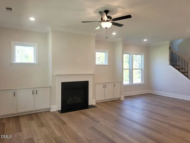 Spacious, unfurnished interior of a new home in Rockport, Wake Forest (Image 27).